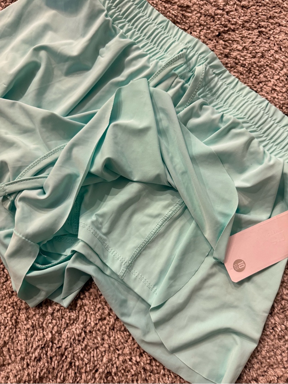 Bundle 3 for $10 Mint Athletic Skort with Elastic Waistband - Picture 2 of 3